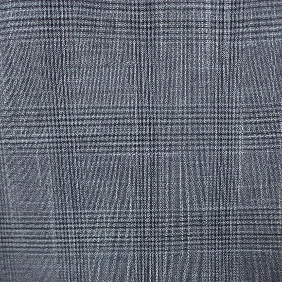 Michael Kors Men's Modern-Fit Stretch Sport Coat Grey Plaid 36S $295 B4HP